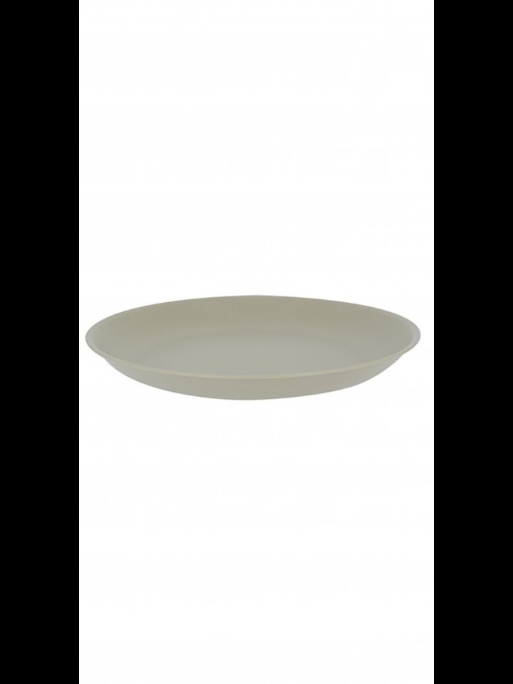 Bord Ø 20cm taupe - PP